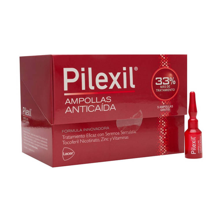 Pilexil 20 Ampollas (anticaida cabello) Farmacia Plaza